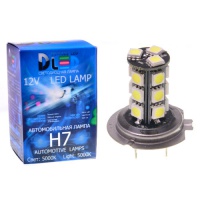 Светодиодная автолампа DLED H7 - Black 18 SMD 5050 (2шт.)