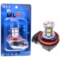 Светодиодная автомобильная лампа DLED H11 - 13 SMD 5050 (2шт.)