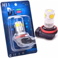 Светодиодная автомобильная лампа DLED H11 - 5 HP (2шт.)